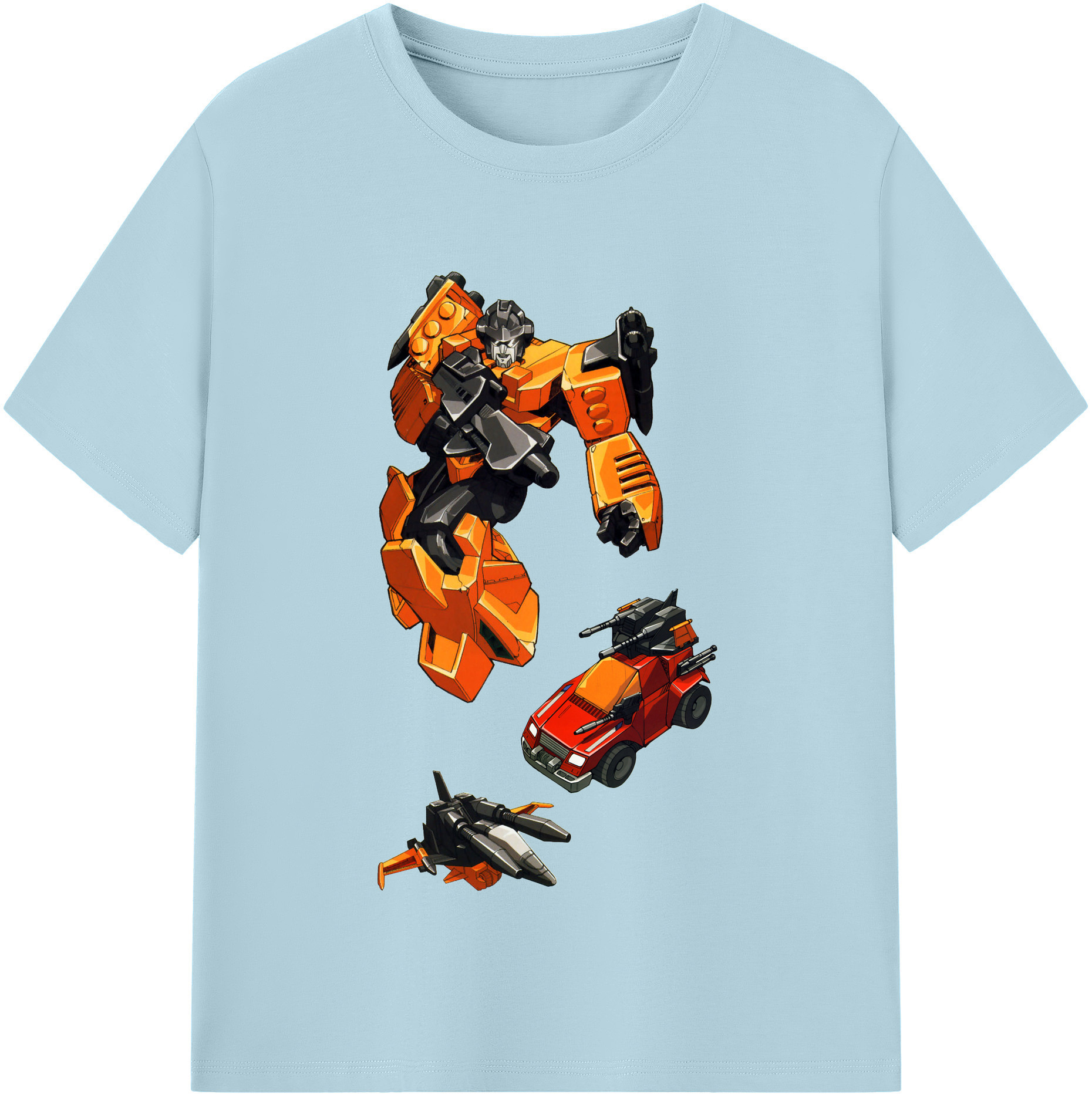 （画像用）  綿100％半袖Tシャツ（フロントプリント）